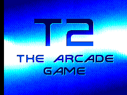 T2 - The Arcade Game (Europe) Title Screen